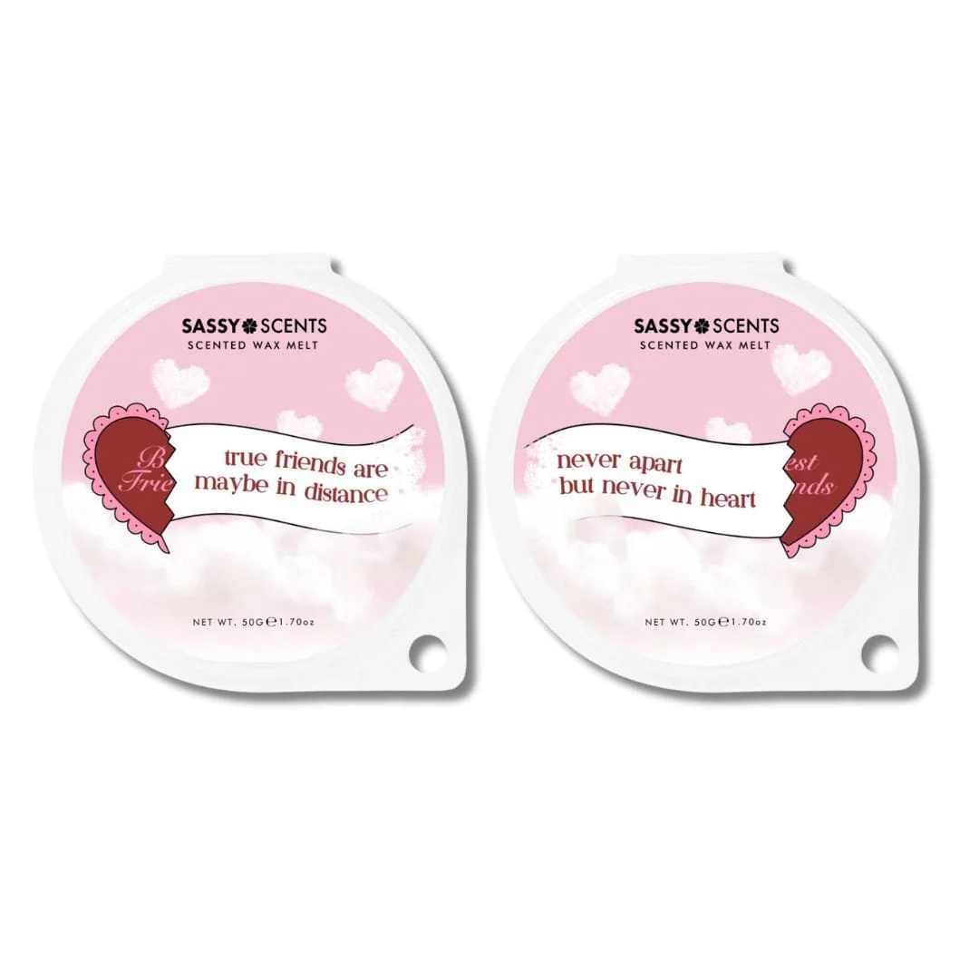 Besties Two Pack of Wax Melts