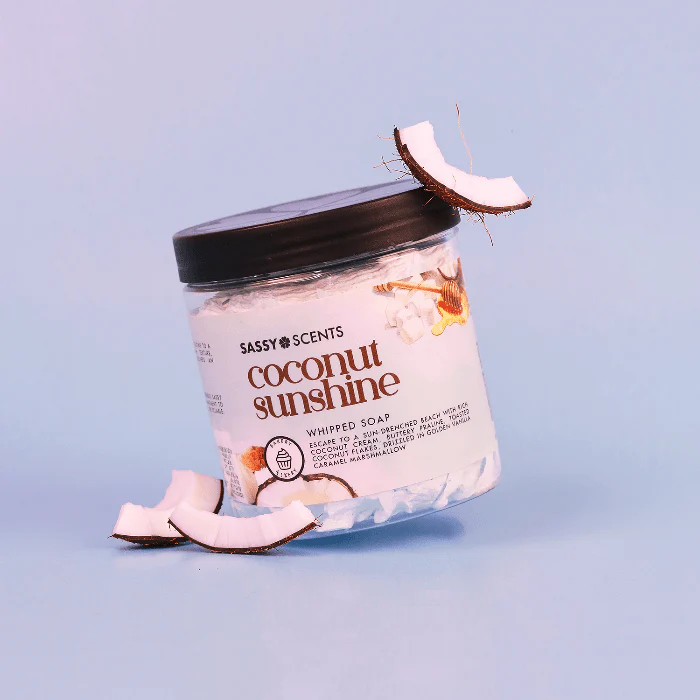 Coconut Sunshine Whipped Soap - Image 2
