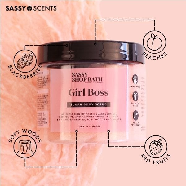 Girl Boss Sugar Body Scrub - Image 3