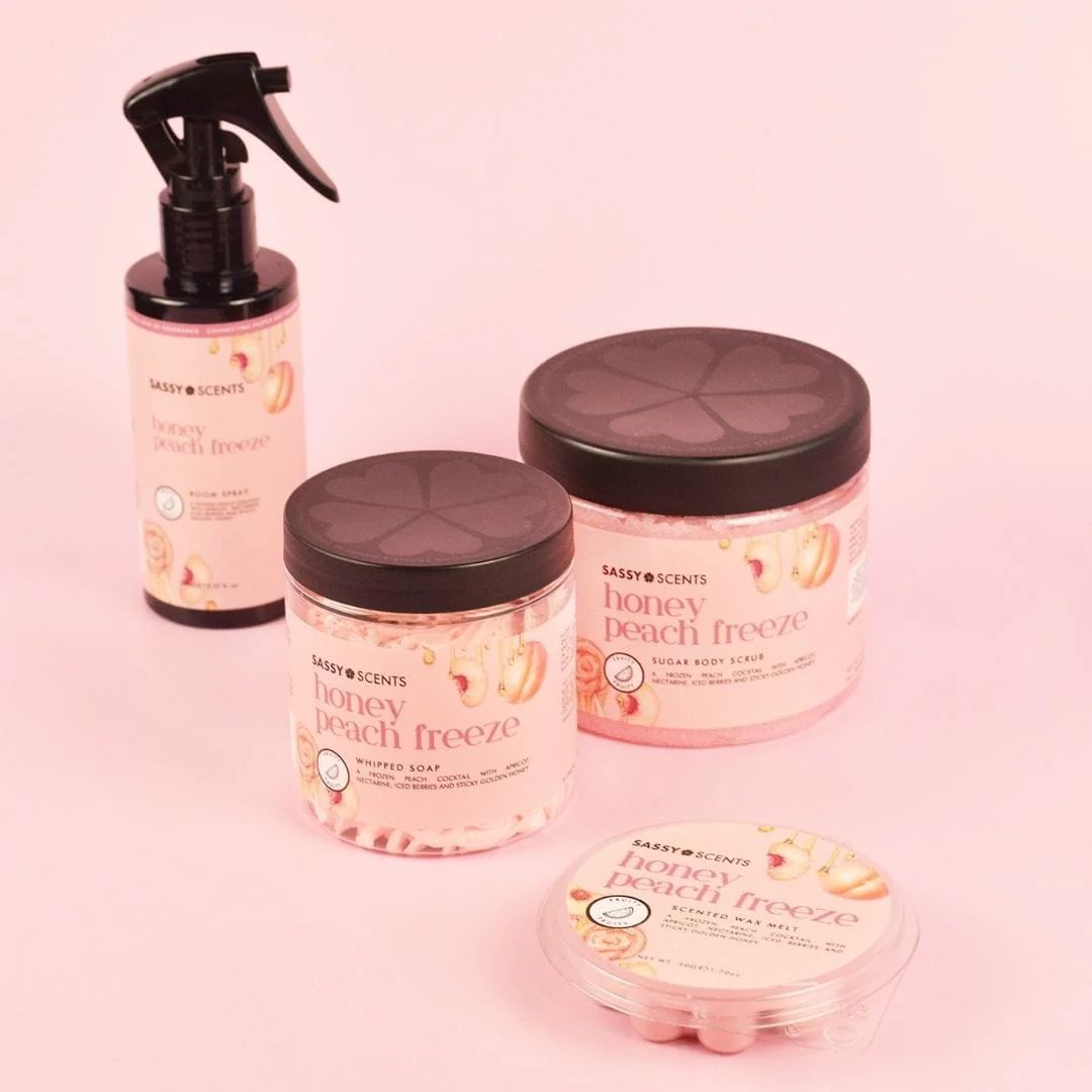 Honey Peach Freeze Sugar Body Scrub - Image 3