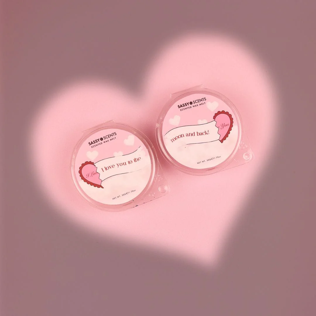 I Love You Two Pack of Wax Melts - Image 6