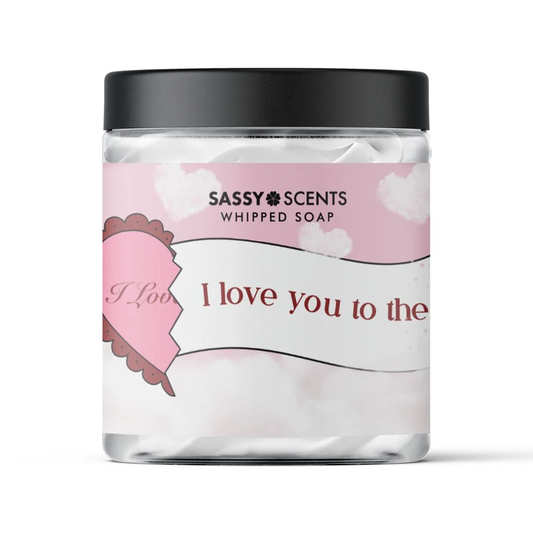 I Love You Two Pack of Whipped Soaps - Image 2