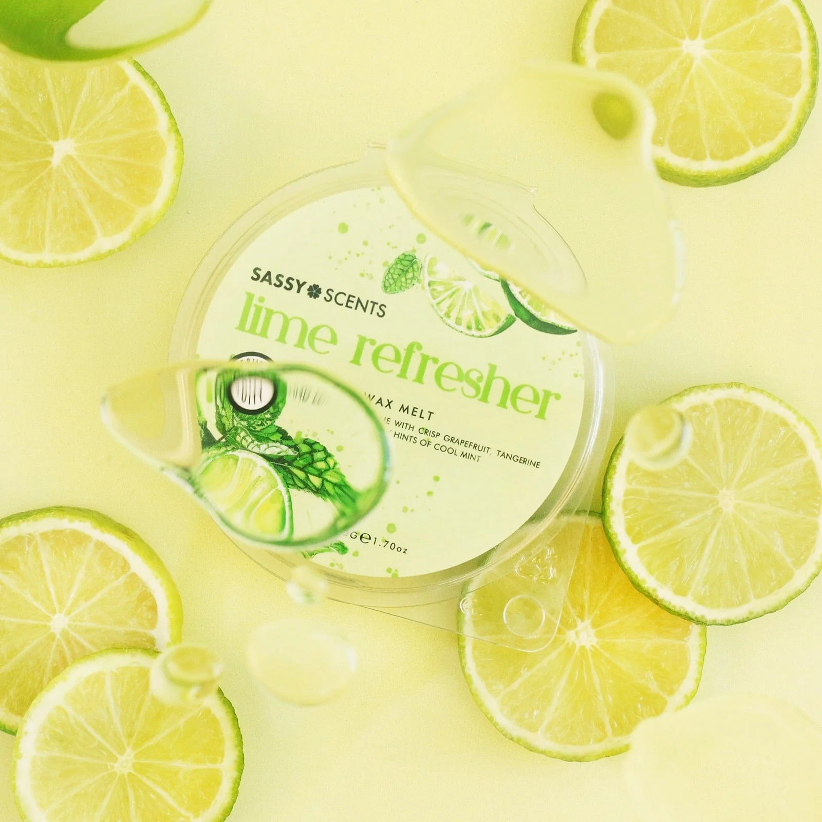 Lime Refresher Wax Melt - Image 2