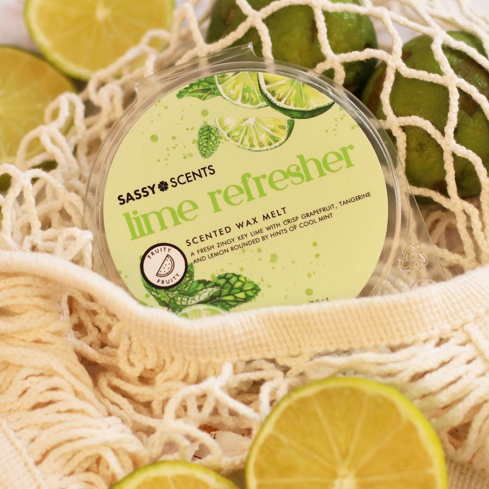 Lime Refresher Wax Melt - Image 3