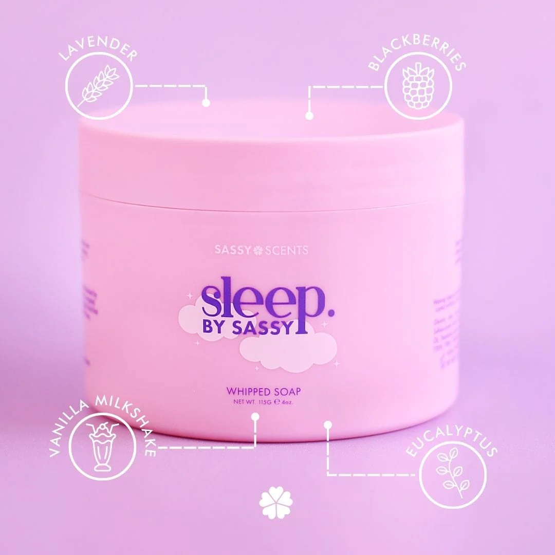 Sleep by Sassy Whipped Soap - Image 4