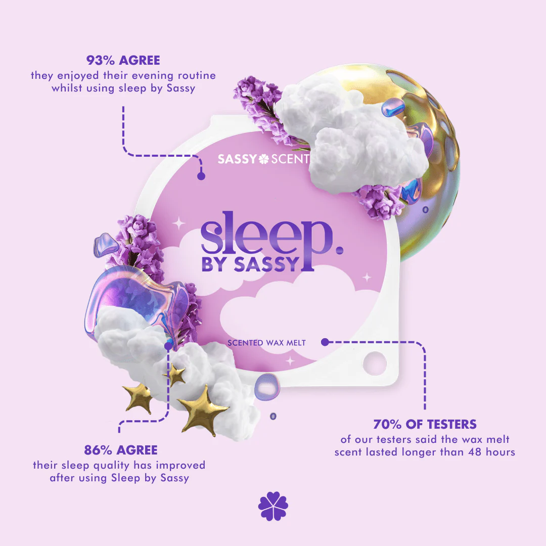 Sleep by Sassy XL Wax Melt - Image 4